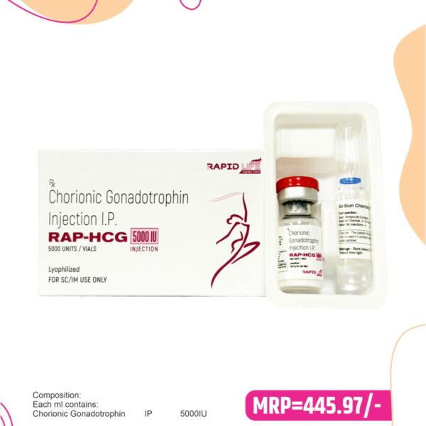 RAP-HCG 5000 IU INJECTION