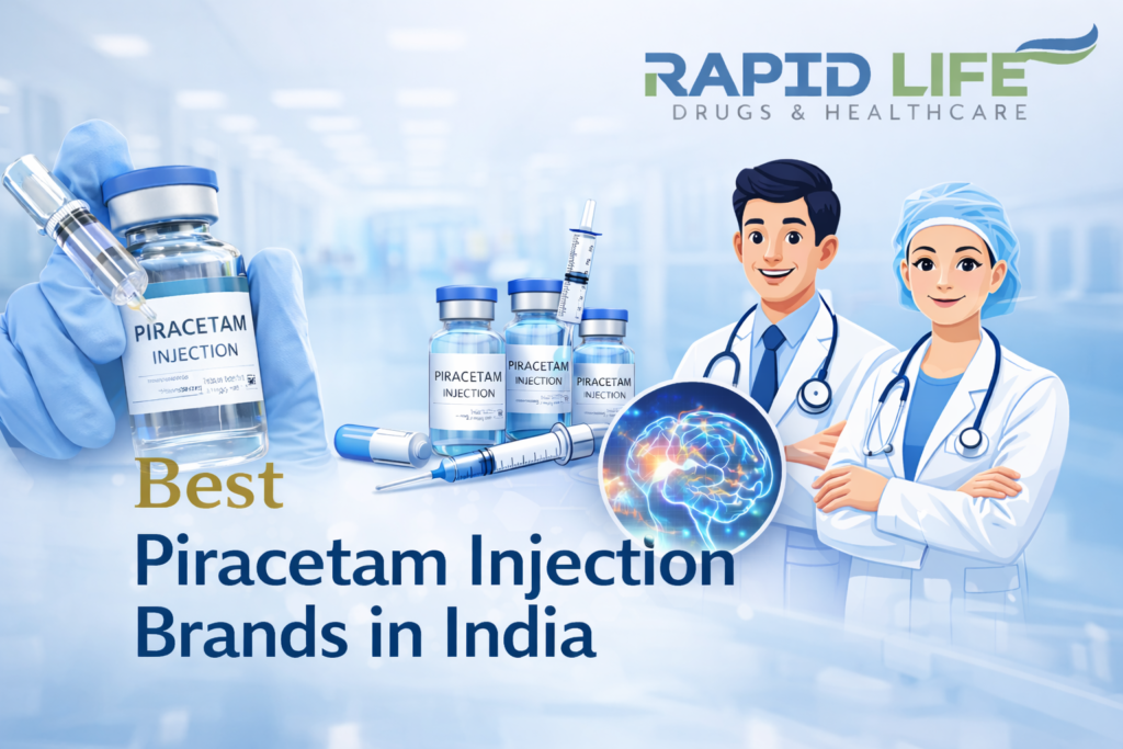 Best Piracetam Injection Brands in India