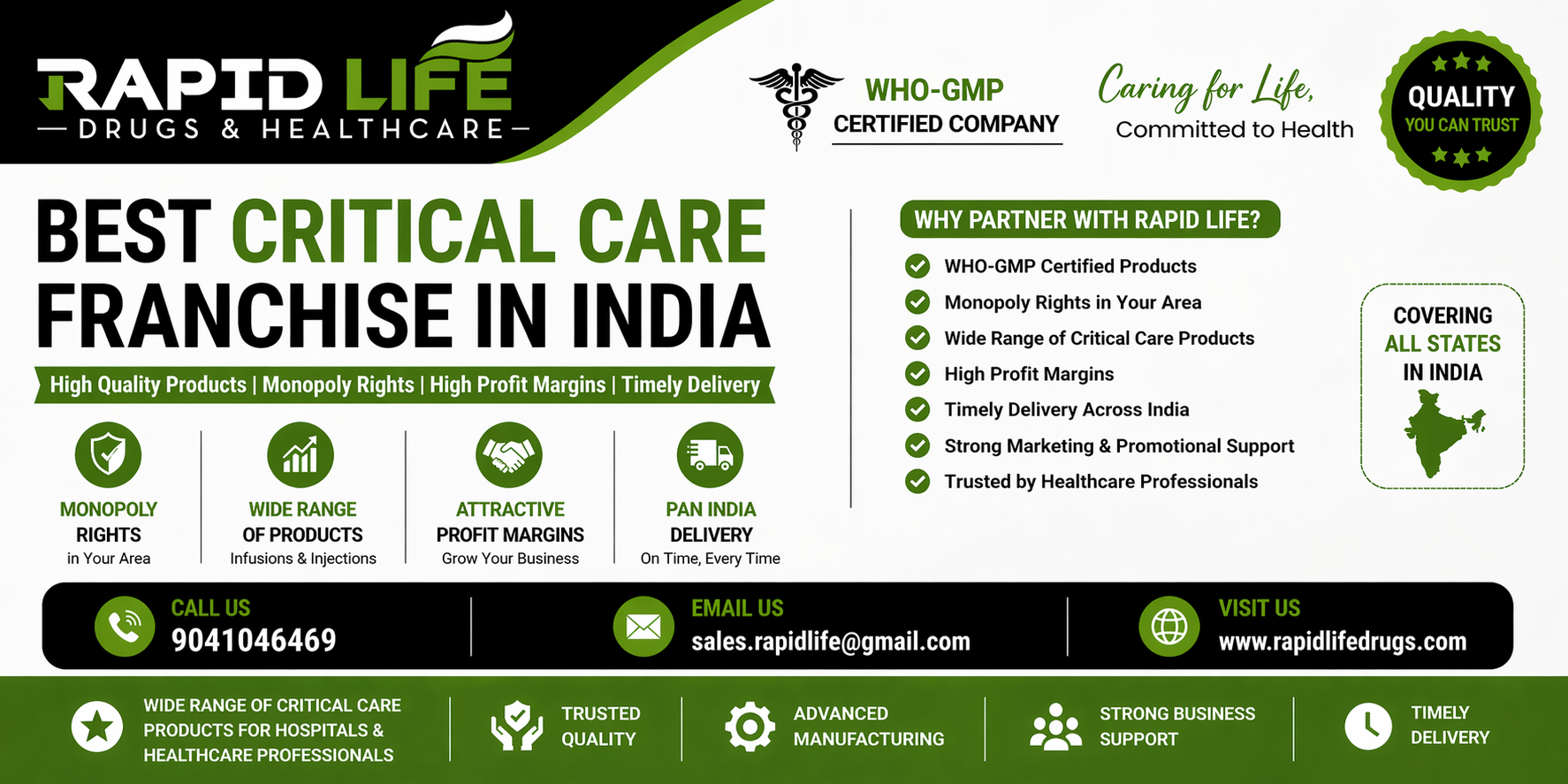 Best Critical Care Franchise in India