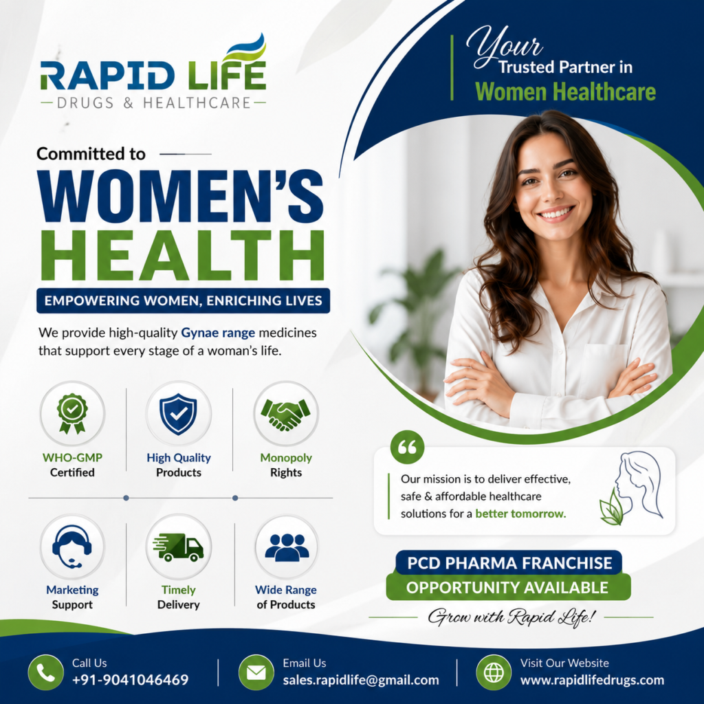 Top 10 PCD Pharma Franchise for Gynae Range in India – Best Gynae Franchise Companies (2026)