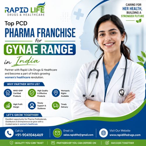 Top PCD Pharma Franchise for Gynae Range in India – Rapid Life Drugs & Healthcare