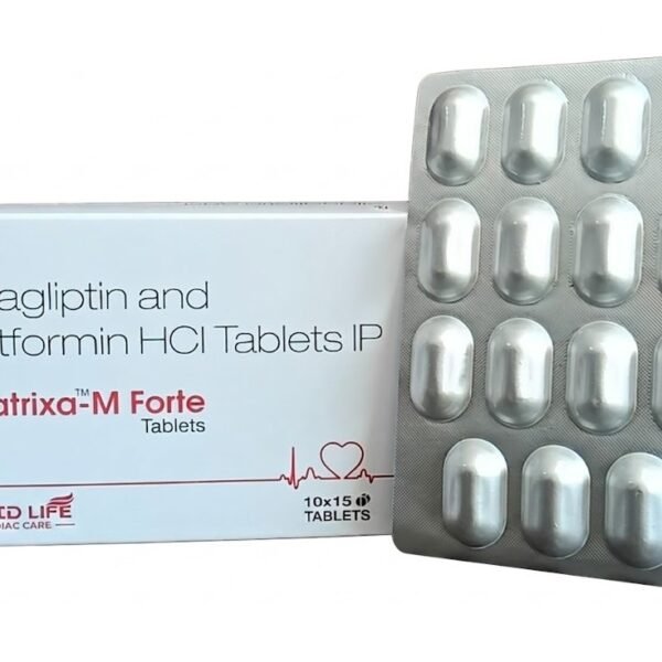 Vildagliptin and Metformin HCl Tablets IP – Vidatrixa-M Forte